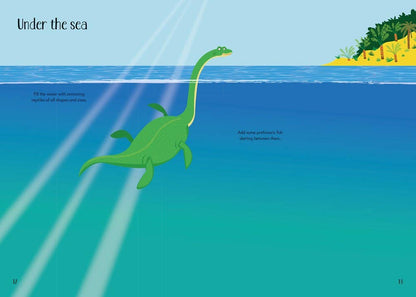 Little First Stickers Dinosaurs : Usborne