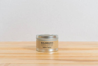 Golden Amber Candle 5oz Tin