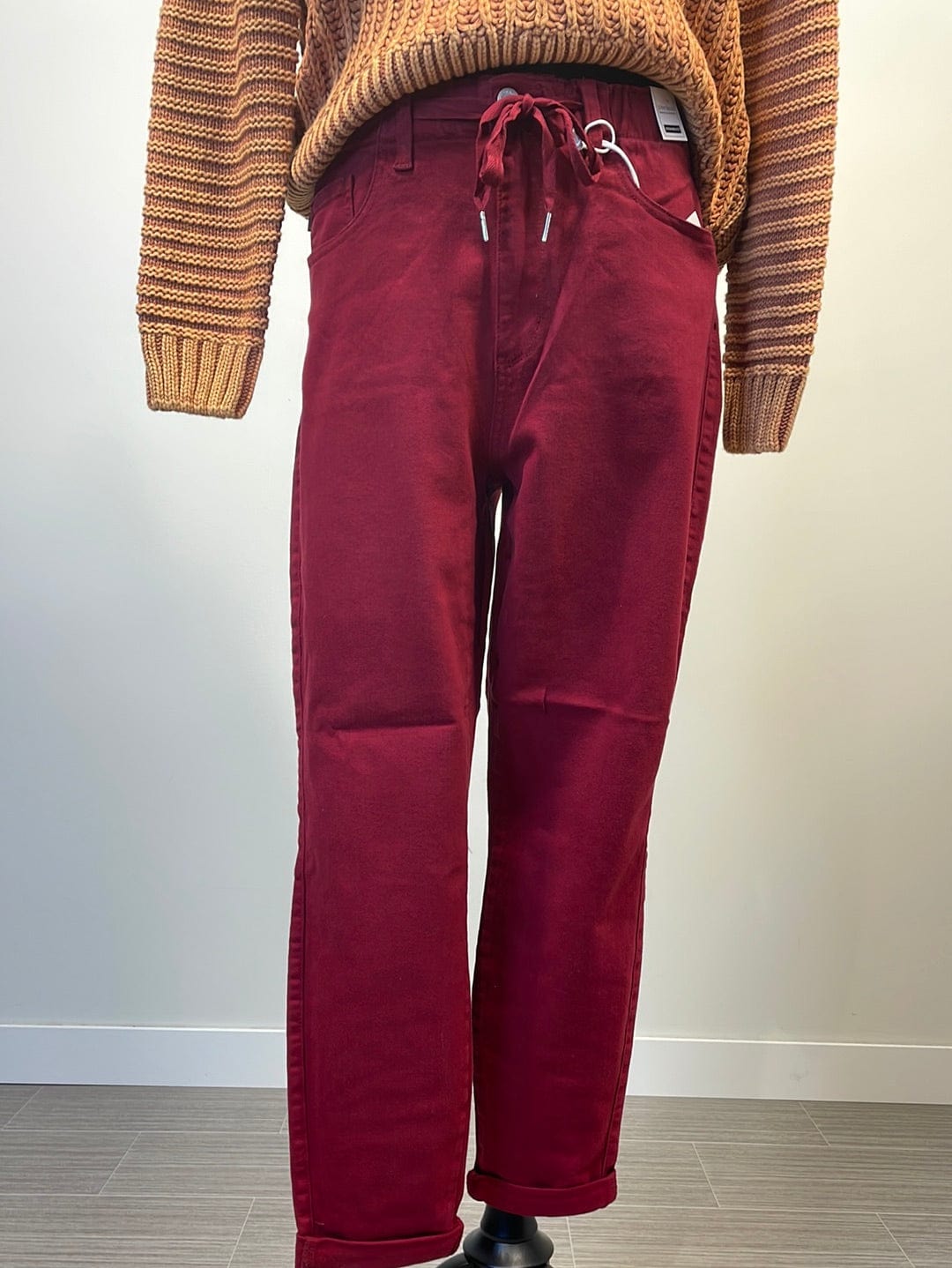 Scarlet Double Cuff Jogger