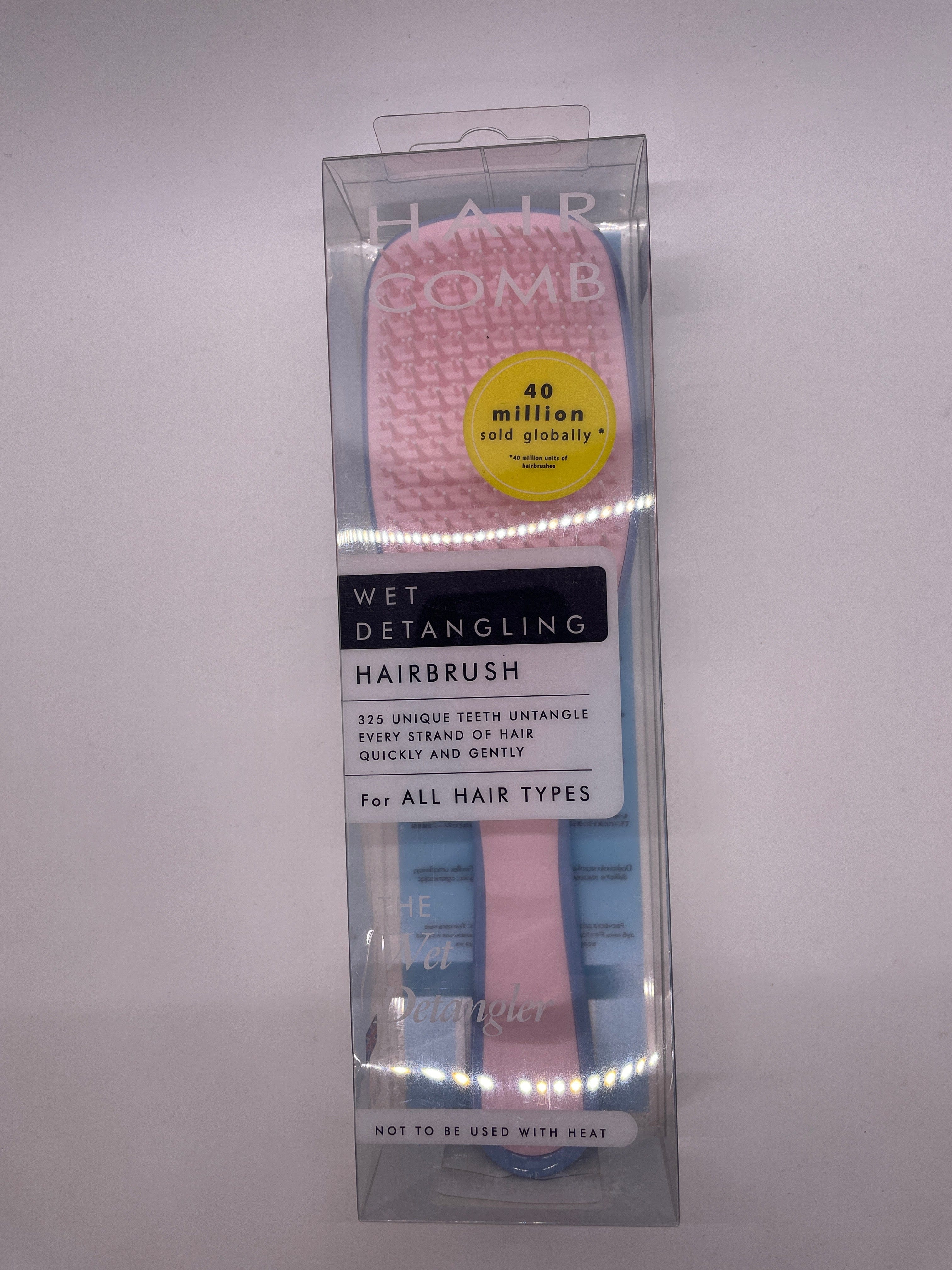 Pink & Blue Detangling Hairbrush
