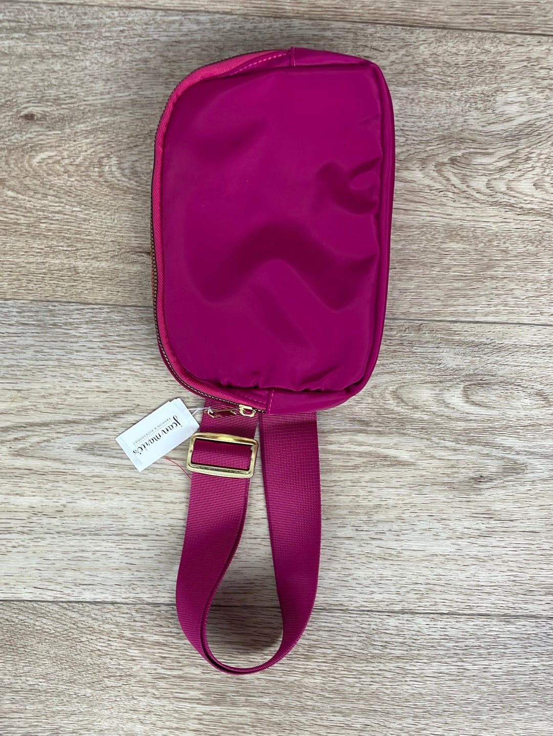 Berry & Gold Belt Bag