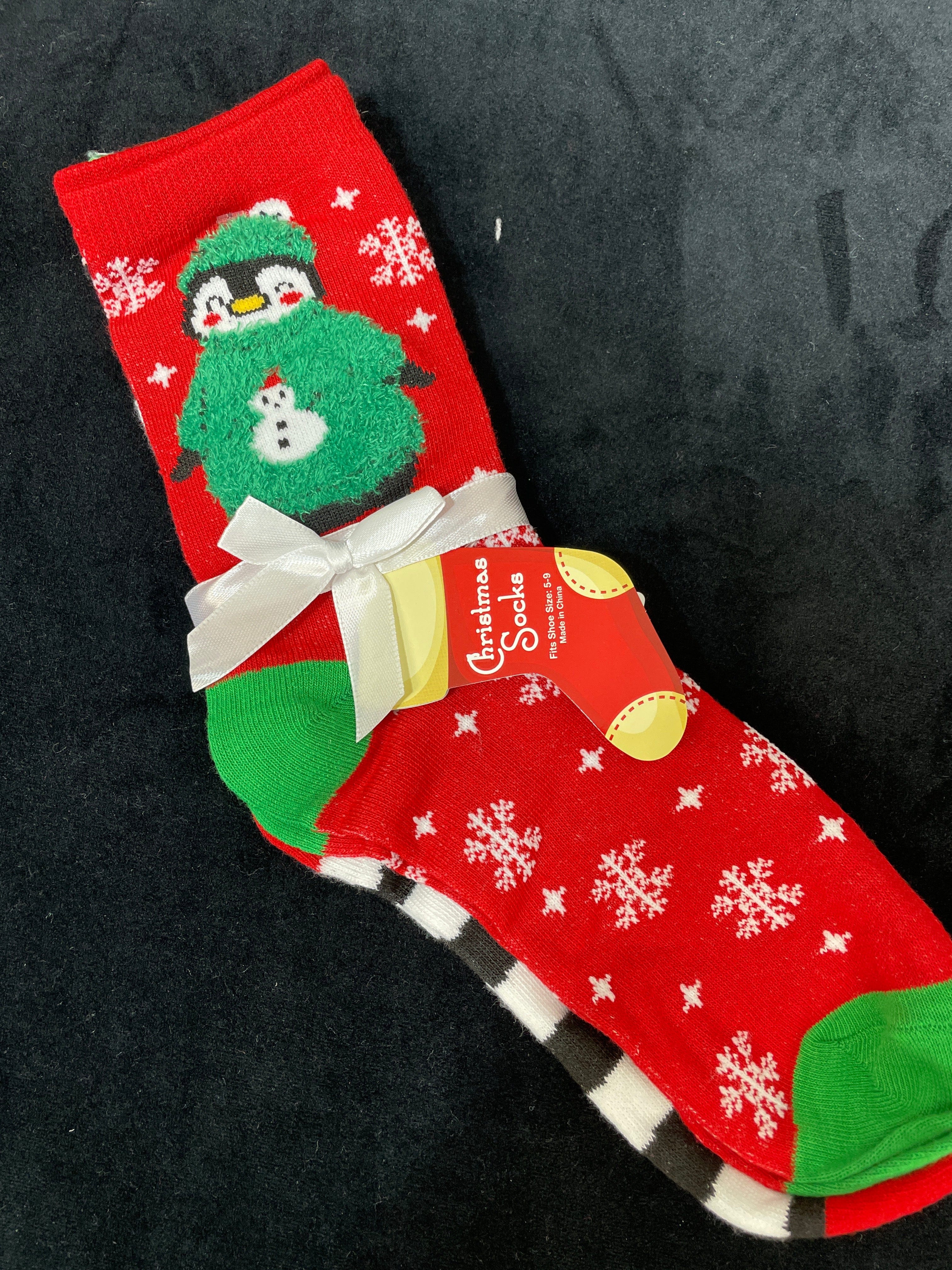 Red Penguins Socks 2pk