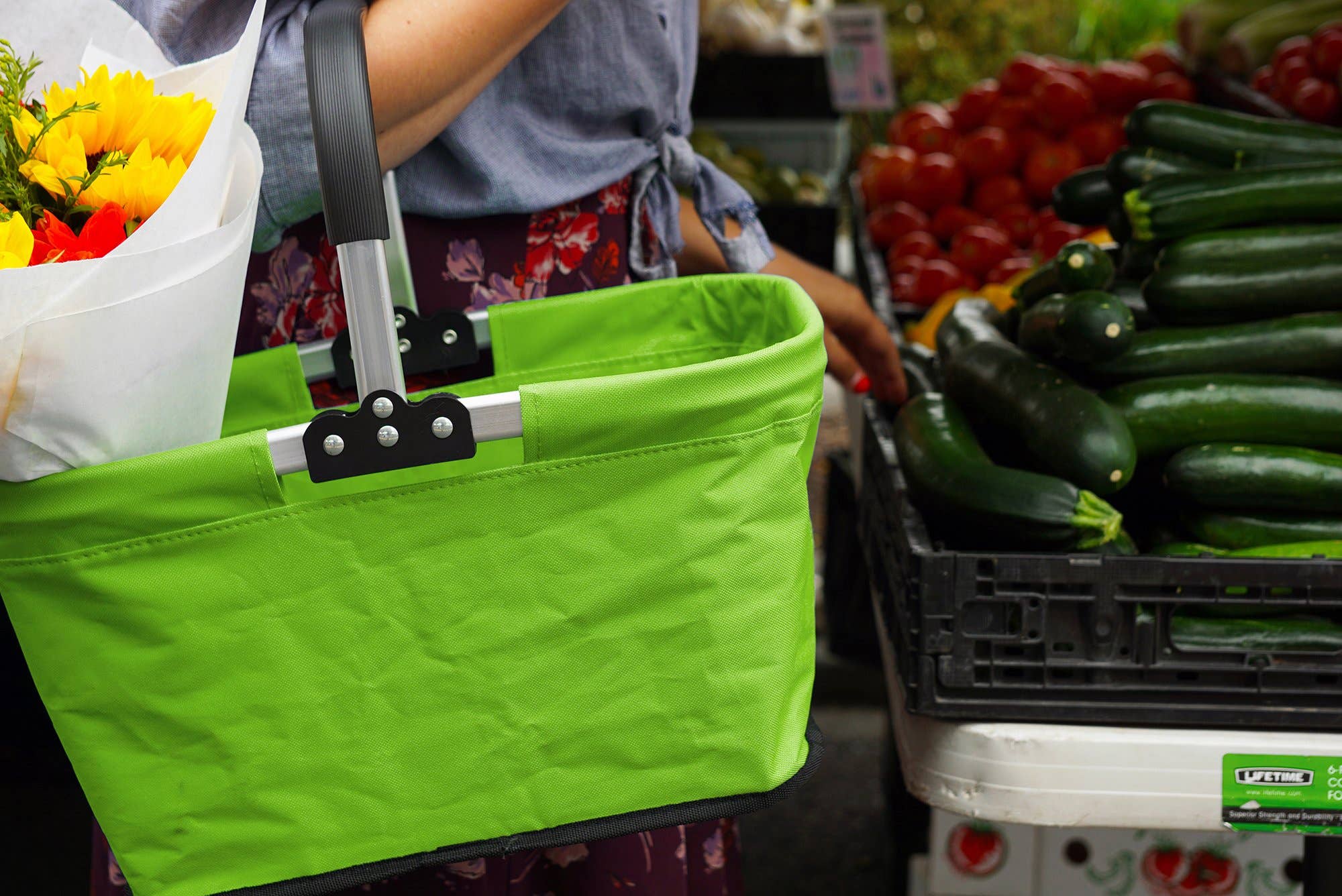 Market Basket - Green