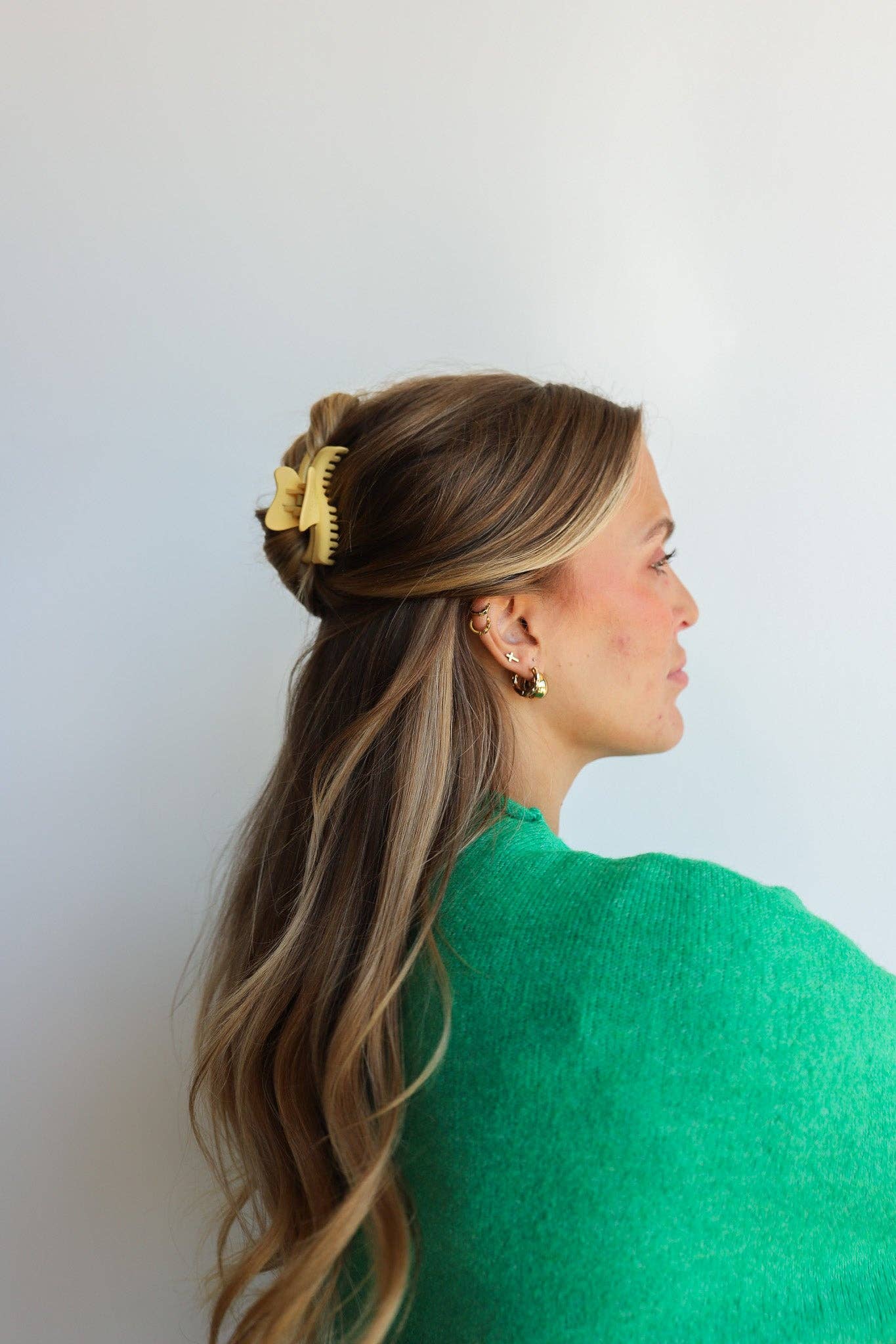 KAXI MINI WAVY HOLD EVERYTHING CLAW: PUNCH PINK