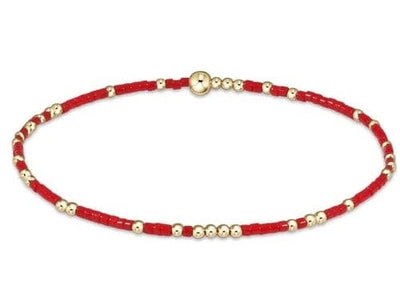 Hope Unwritten Bracelet - Bright Red