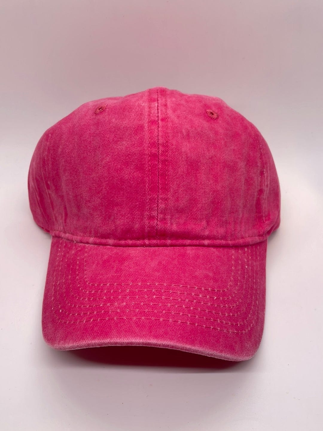 Hot Pink Mineral Wash Ballcap