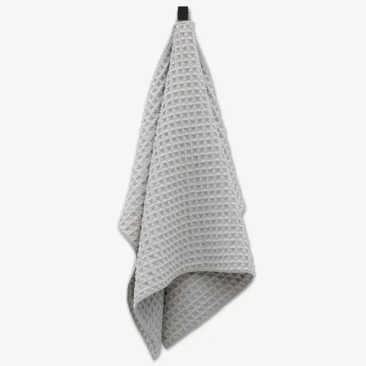 Geometry Stone Waffle Hand Towel