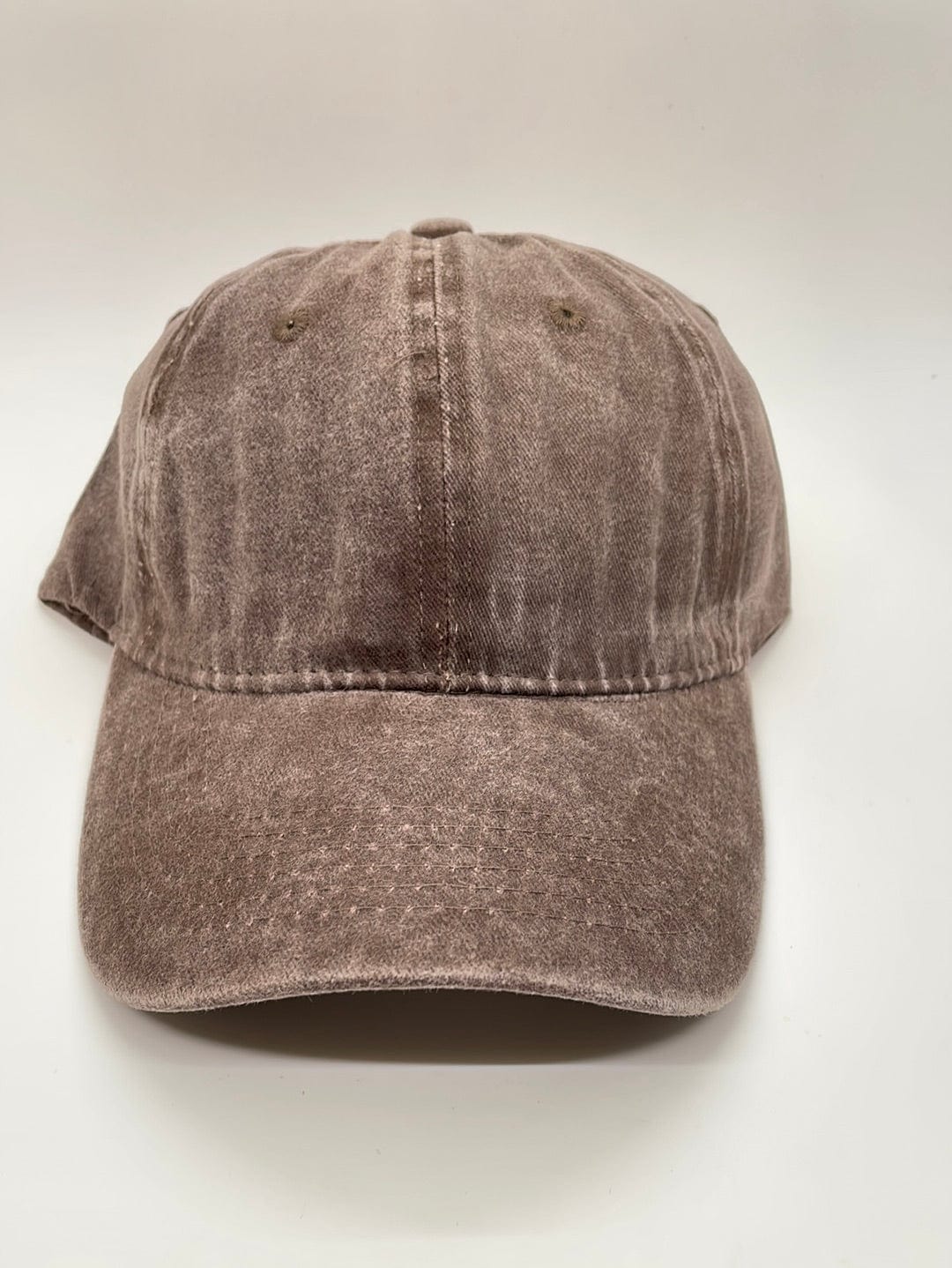 Brown Mineral Wash Ballcap
