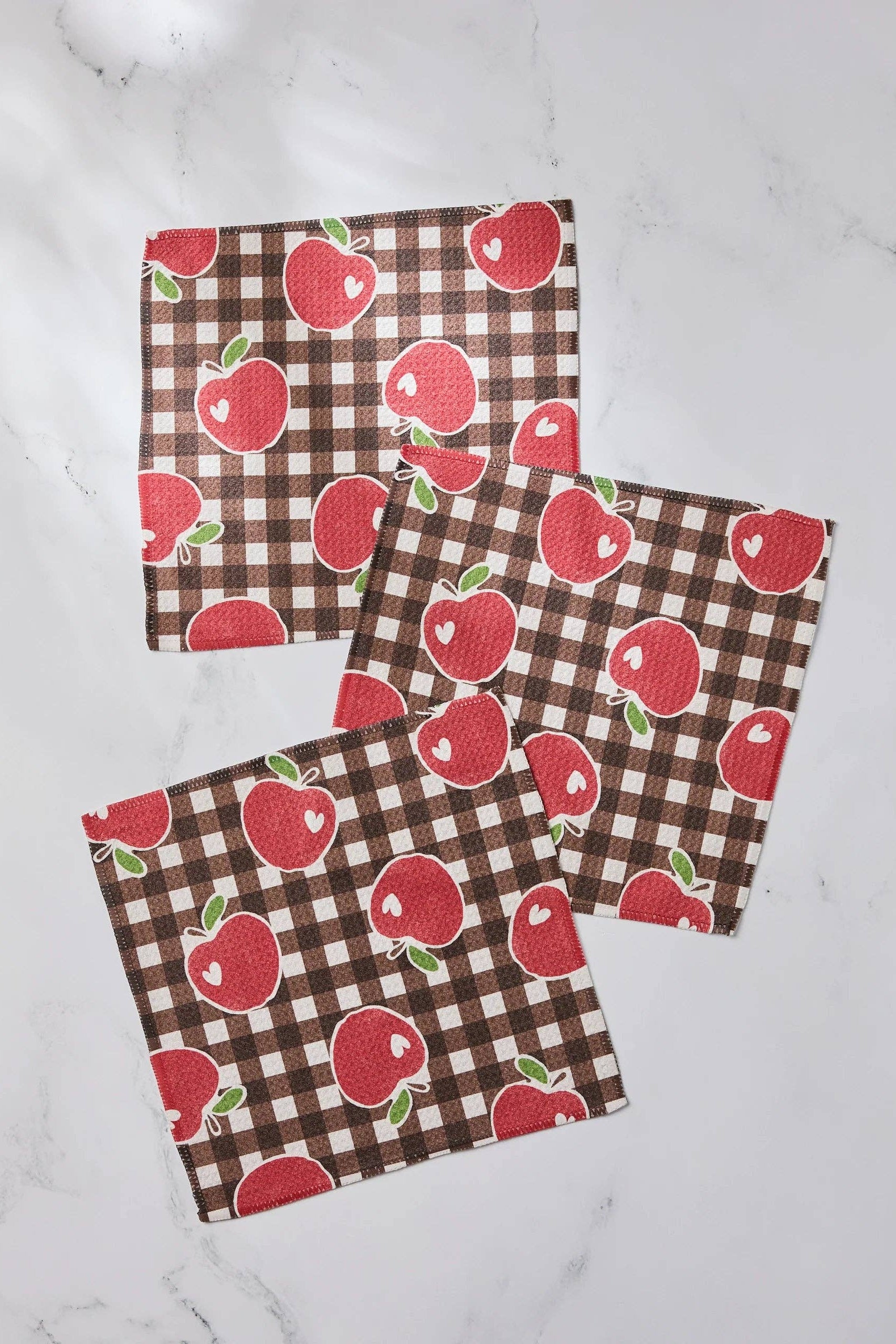 Apple Picking Afternoon Dishcloth Set