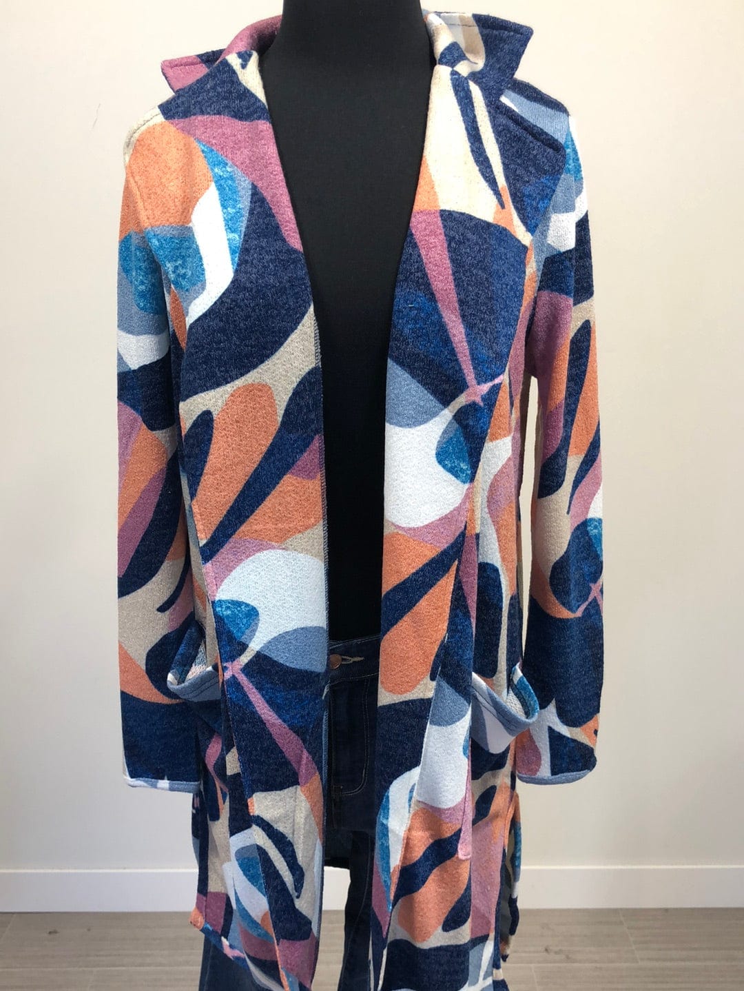 Multi Colors Bailey Open Front Jacket
