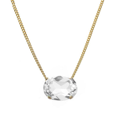 Iza Necklace: Clear