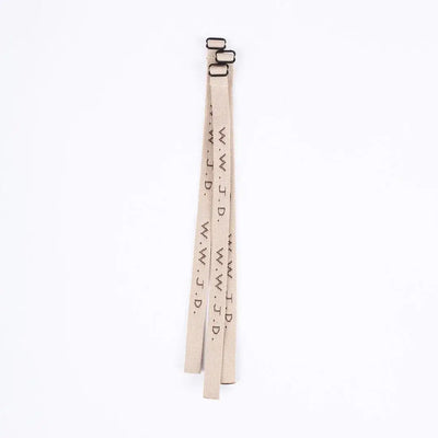 WWJD Bracelet - Tan