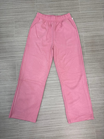 Pink Scuba Straight Leg Pants