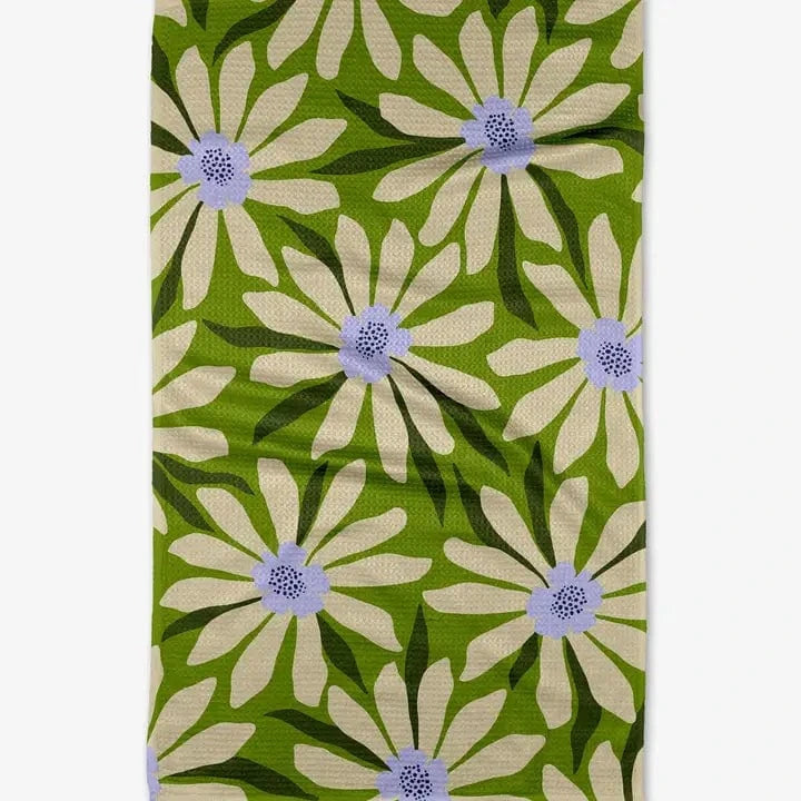 Geometry Bliss & Bloom Tea Towel