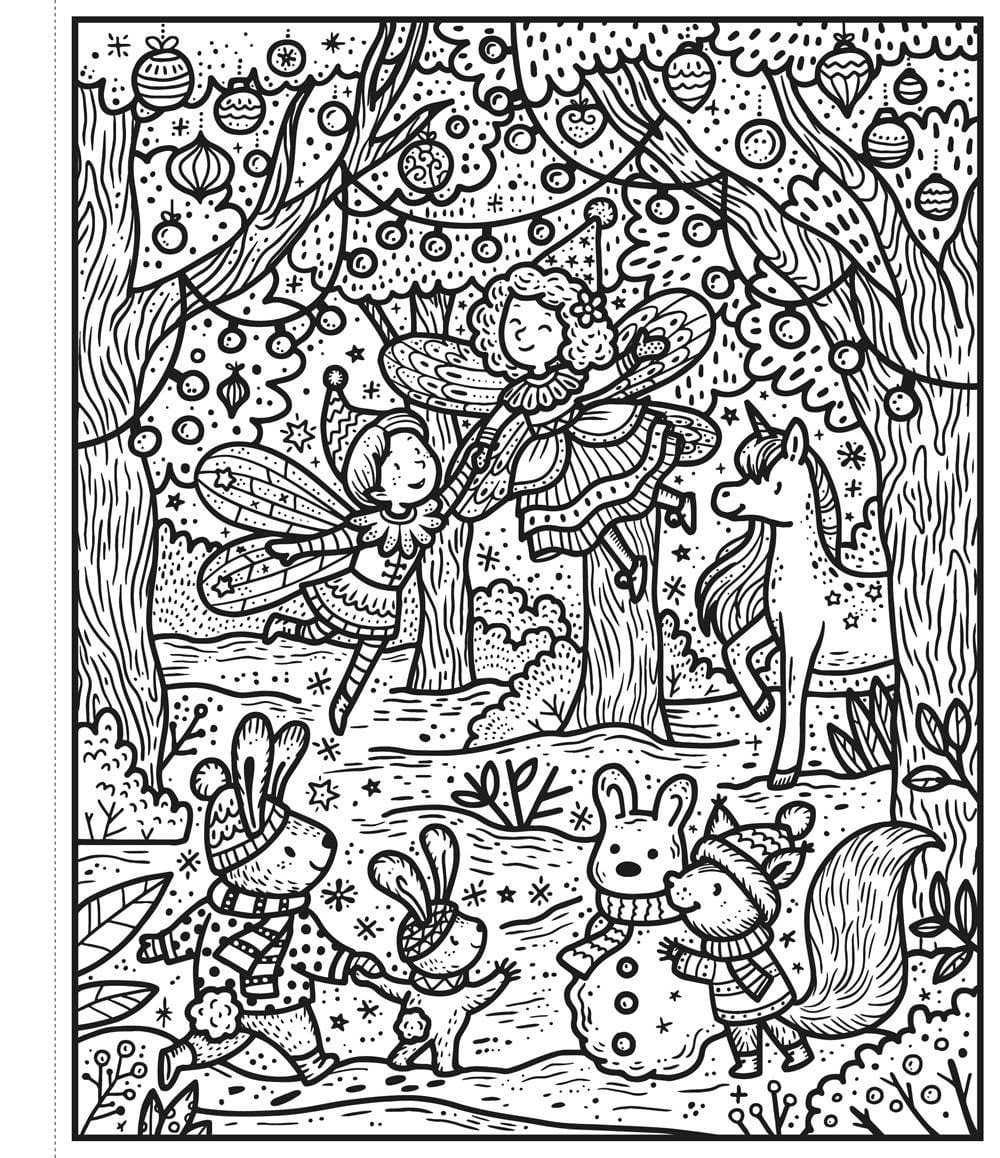 Winter Wonderland Magic Painting Book : Usborne