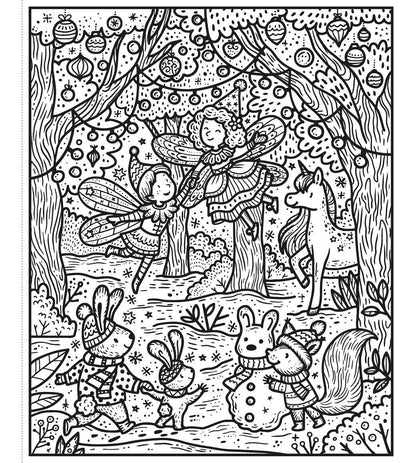 Winter Wonderland Magic Painting Book : Usborne