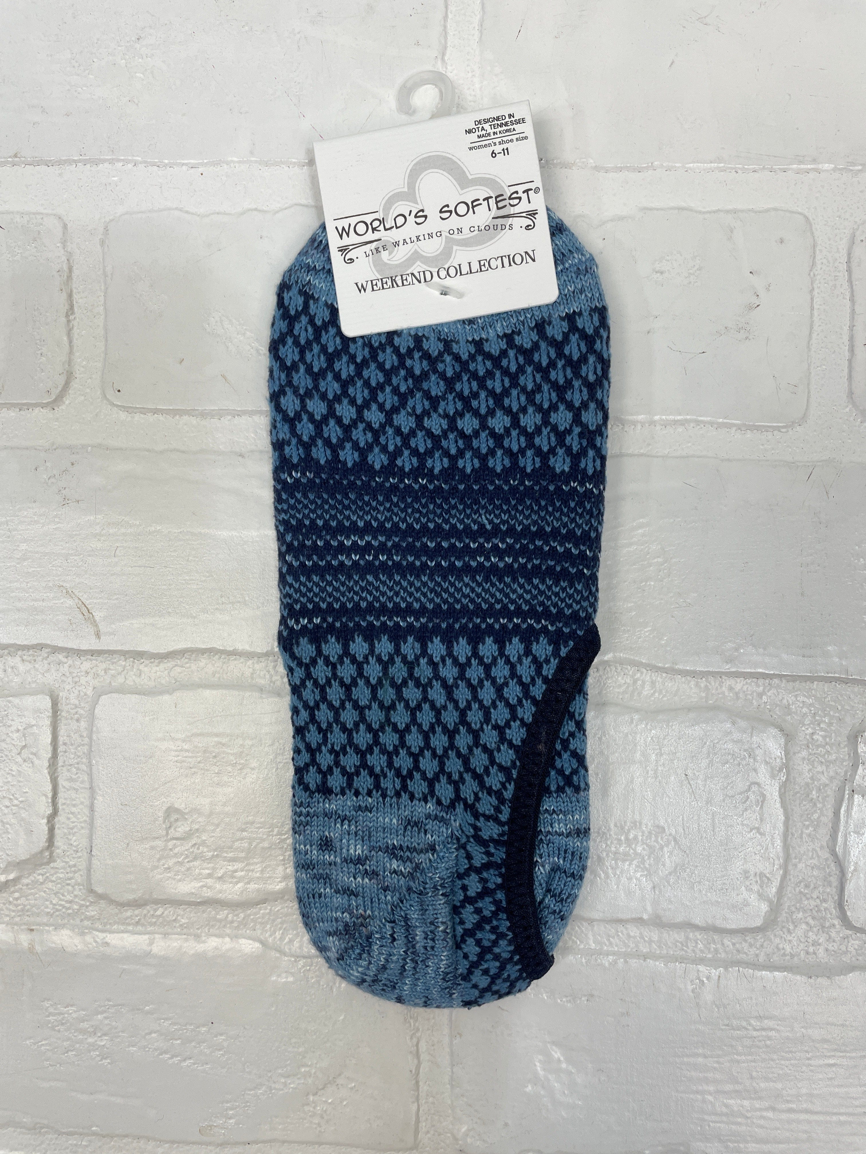 World's Softest Gallery Footsie - Peacoat Multi