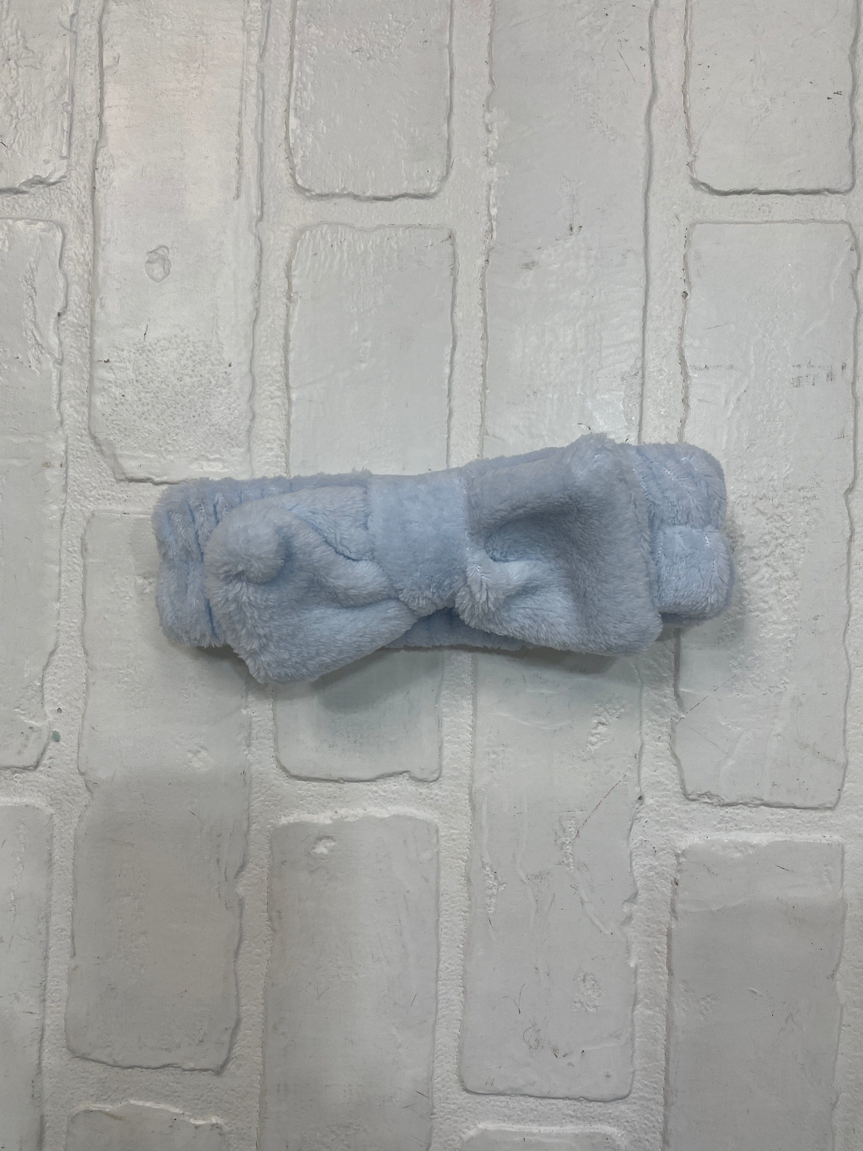 Sky Blue Bowknot Spa Headband