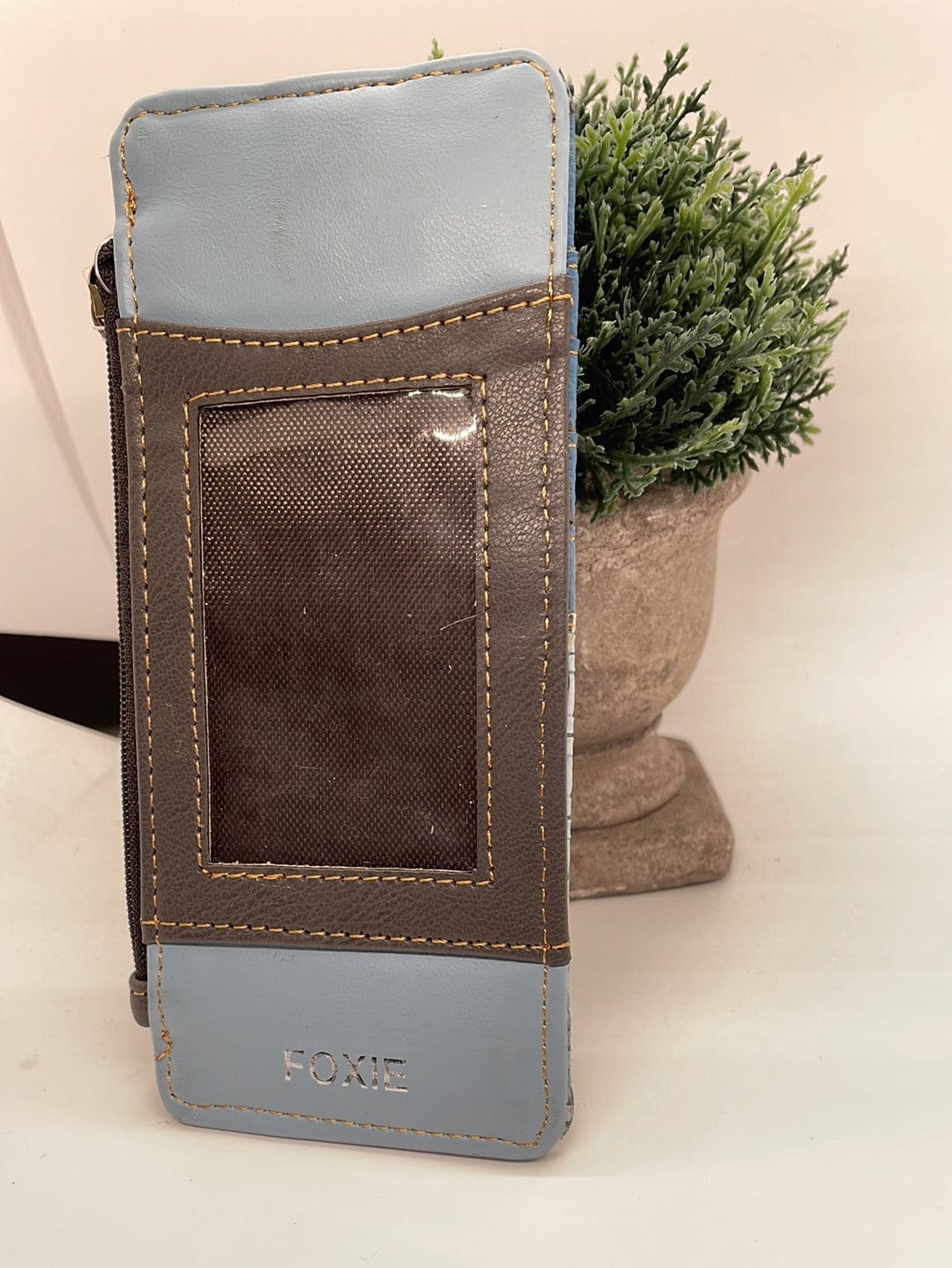 Blue Amy 5 Star Wallet W/ 5 CC Slots