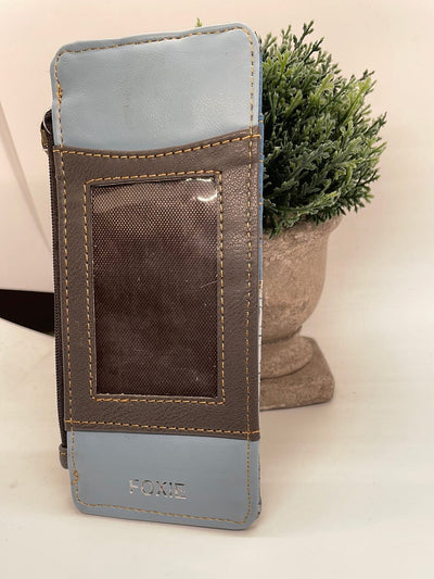 Blue Amy 5 Star Wallet W/ 5 CC Slots
