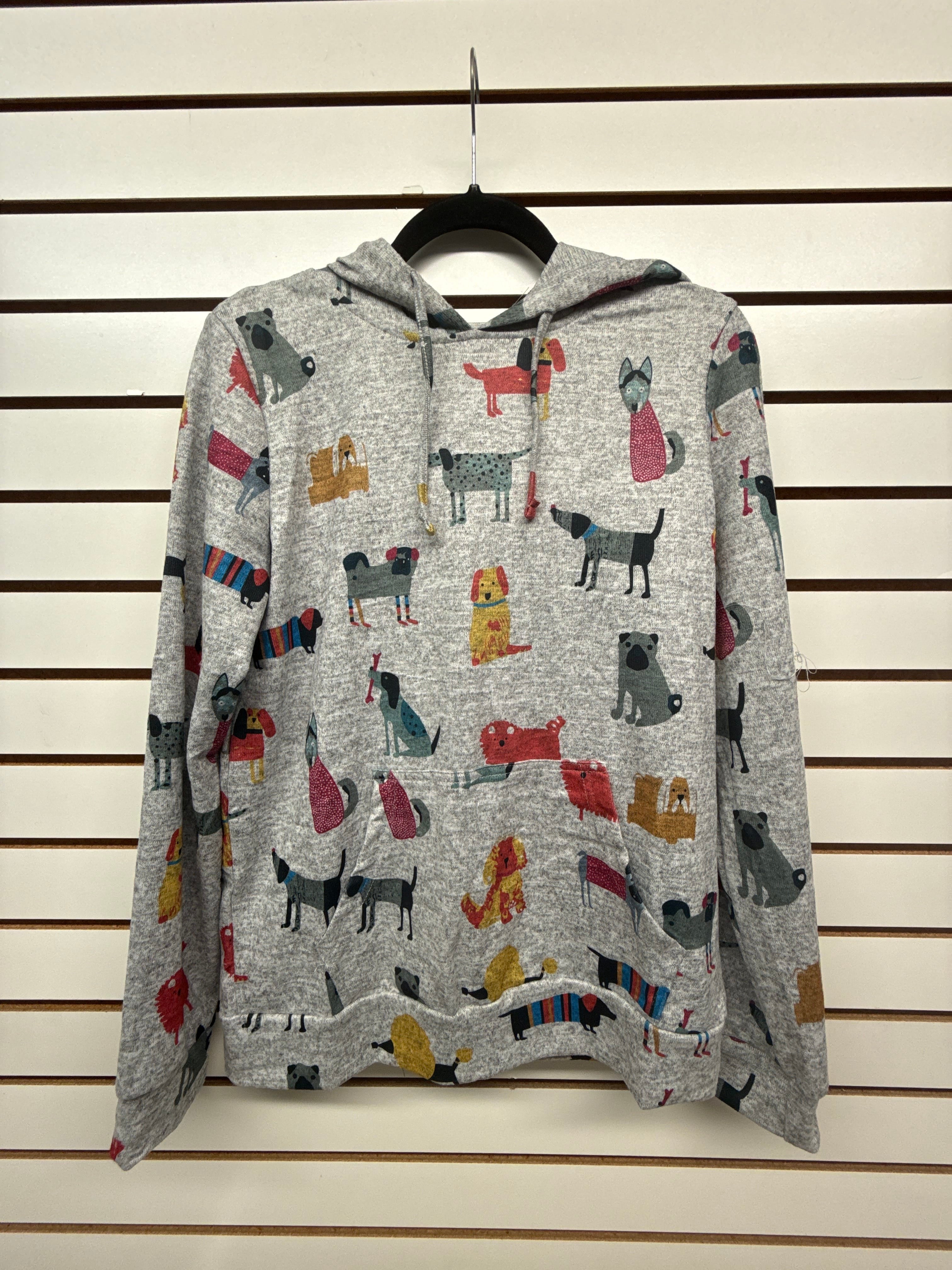 Colorful Dog Pullover Hoodie