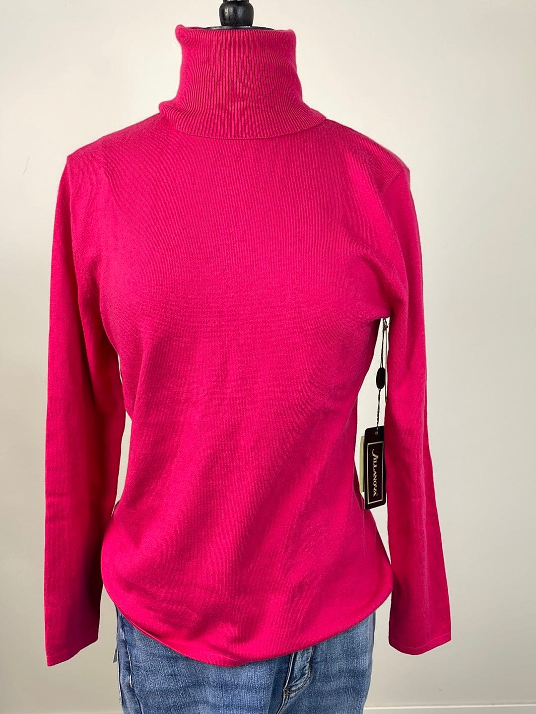 Pink Turtleneck Sweater