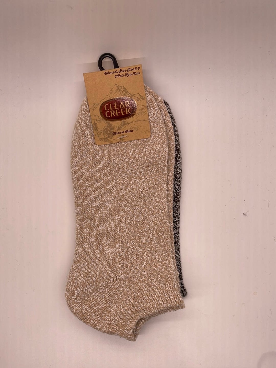 CC Browns Women's 2pk Marled Ankle Socks