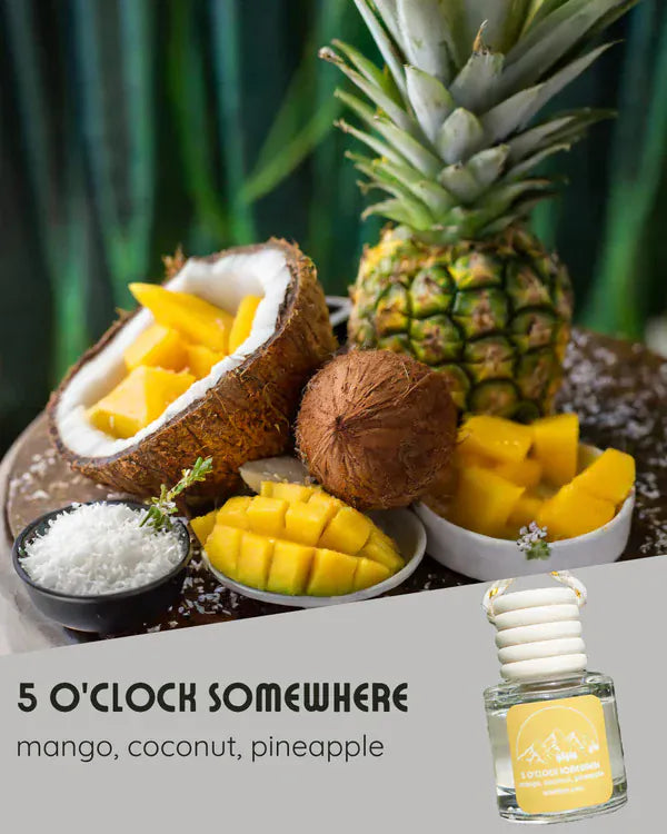 5 O'Clock Somewhere Car Air Freshner