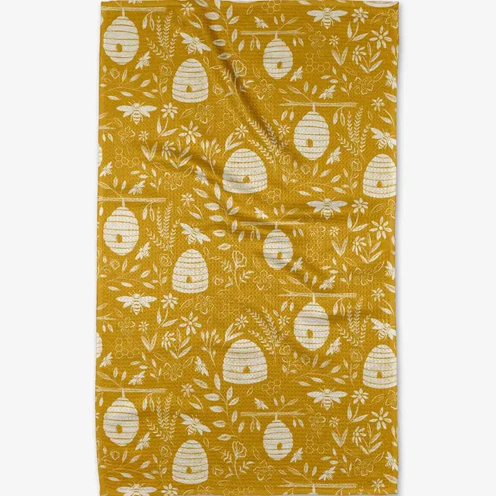 Geometry Enchanted Hive Tea Towel