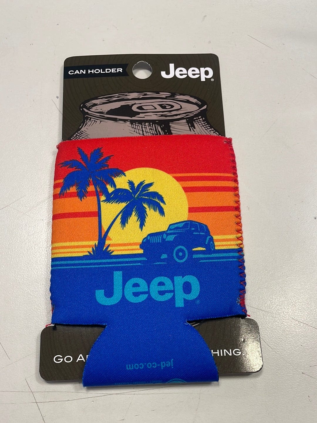 Jeep Sunset Beach Can Holder