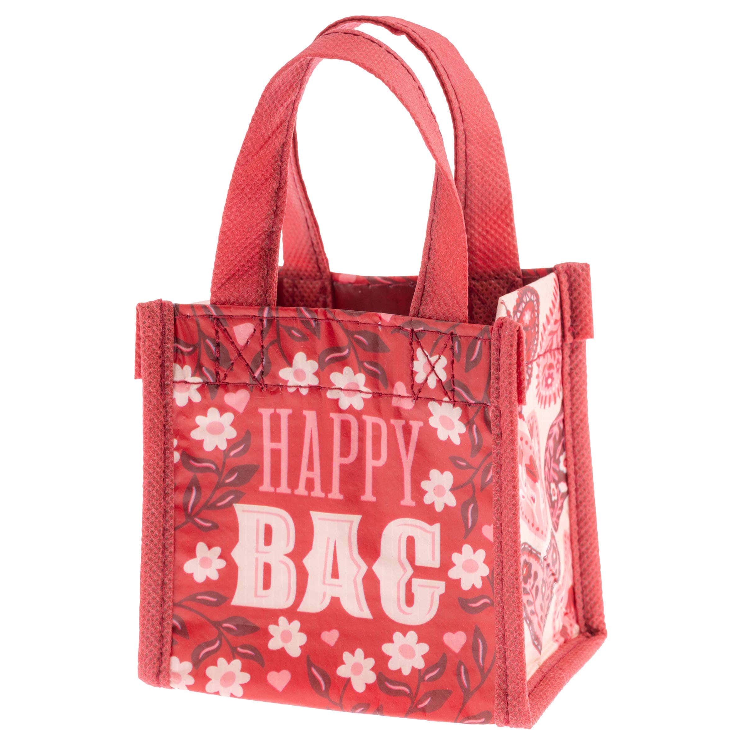 Recycled Tiny Gift Bag: Happy Bag