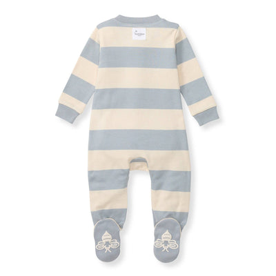 Rugby Stripe Organic Cotton Sleep & Play