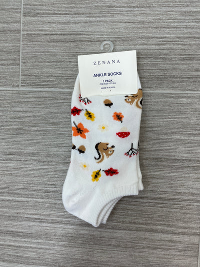 FREE WITH PURCHASES Squirrel Ankle Socks