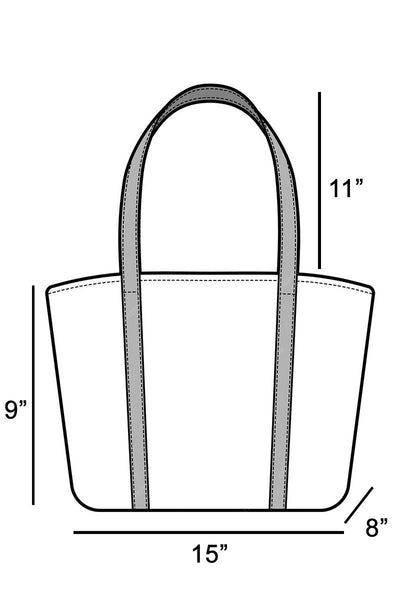 Braided Row Tote Bag