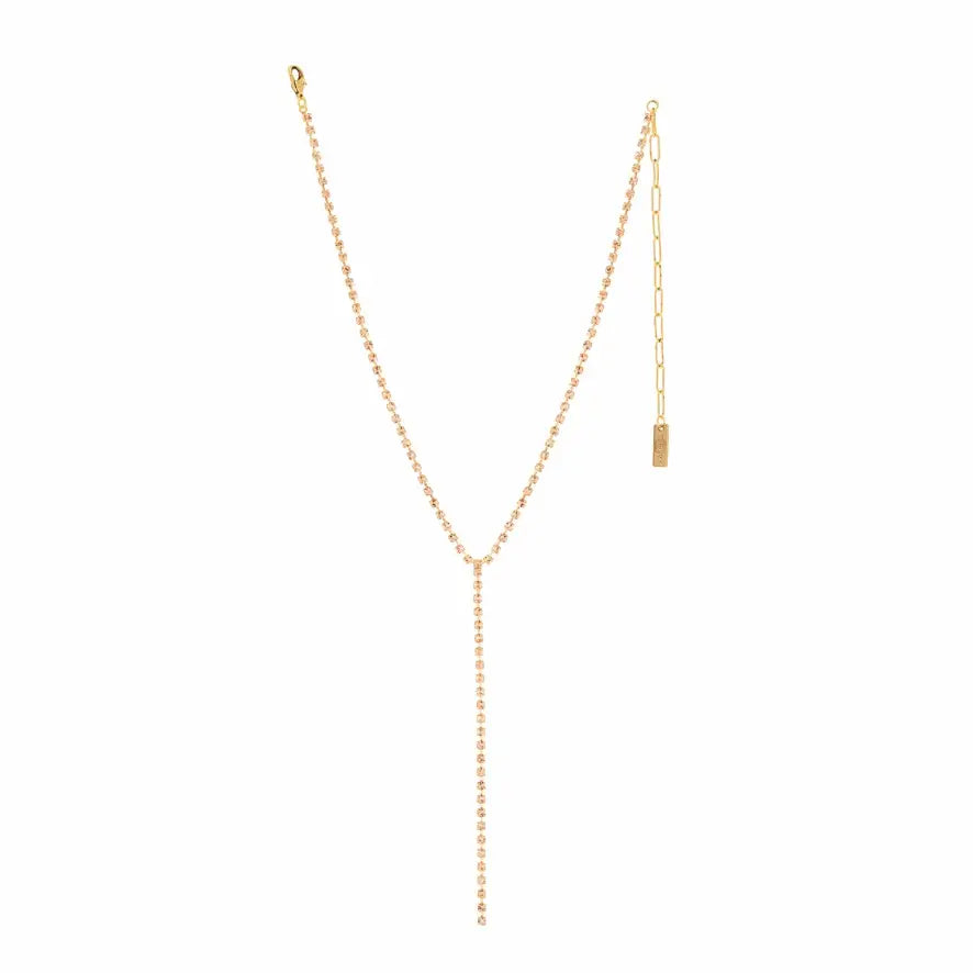 Kassandra Necklace: Light Peach