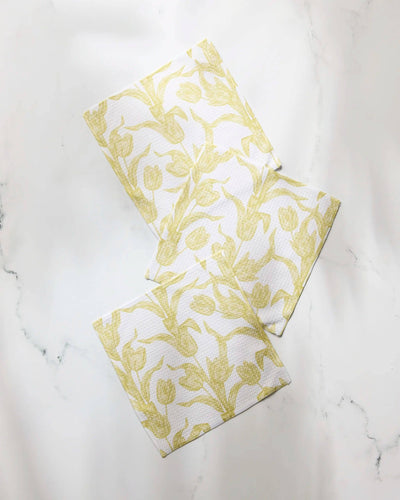 Butter Tulips Dishcloth Set