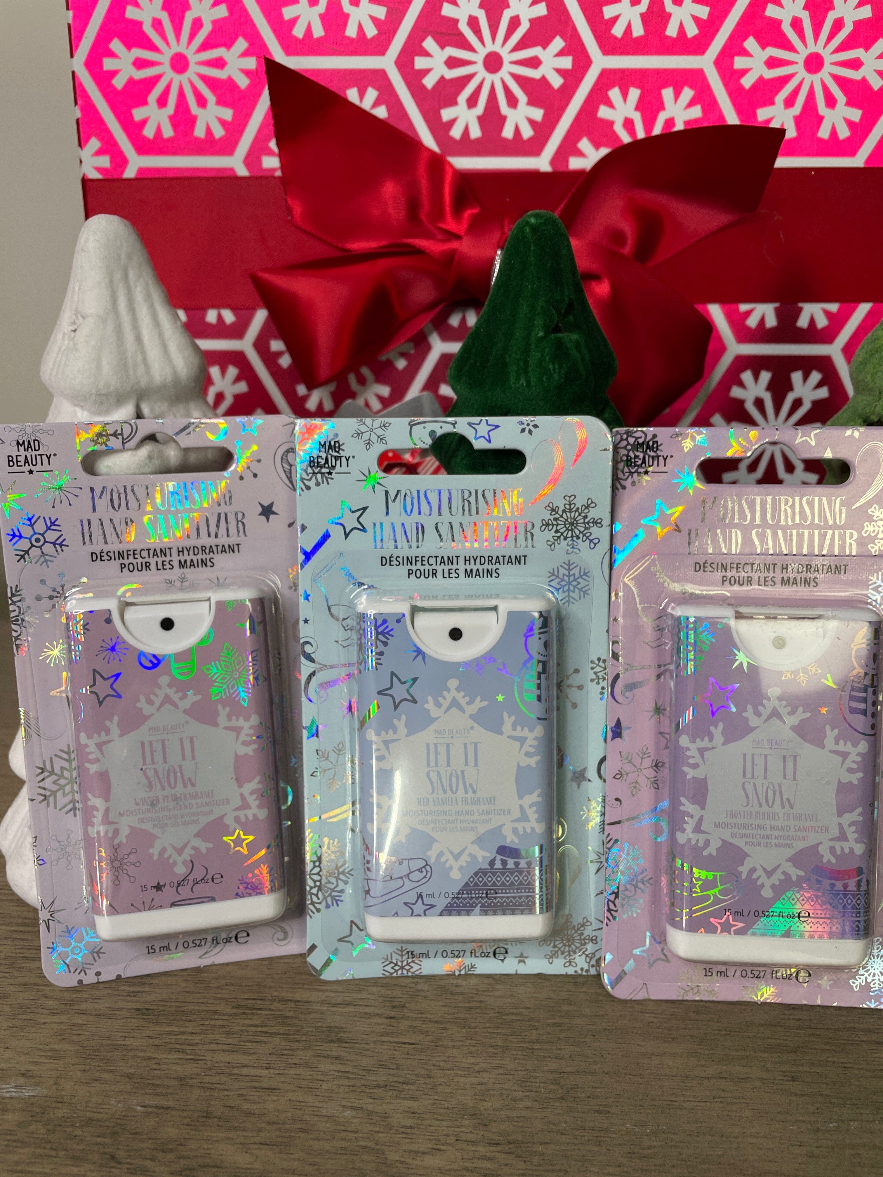 Let It Snow Hand Sanitizer