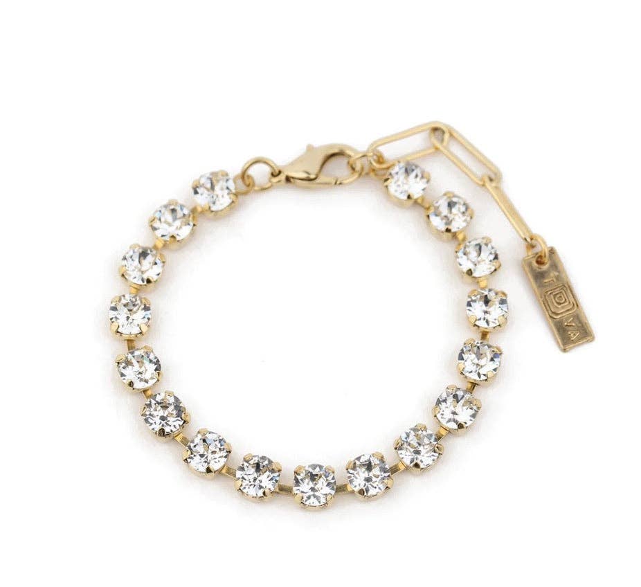 Sarina Bracelet in Solids: Clear
