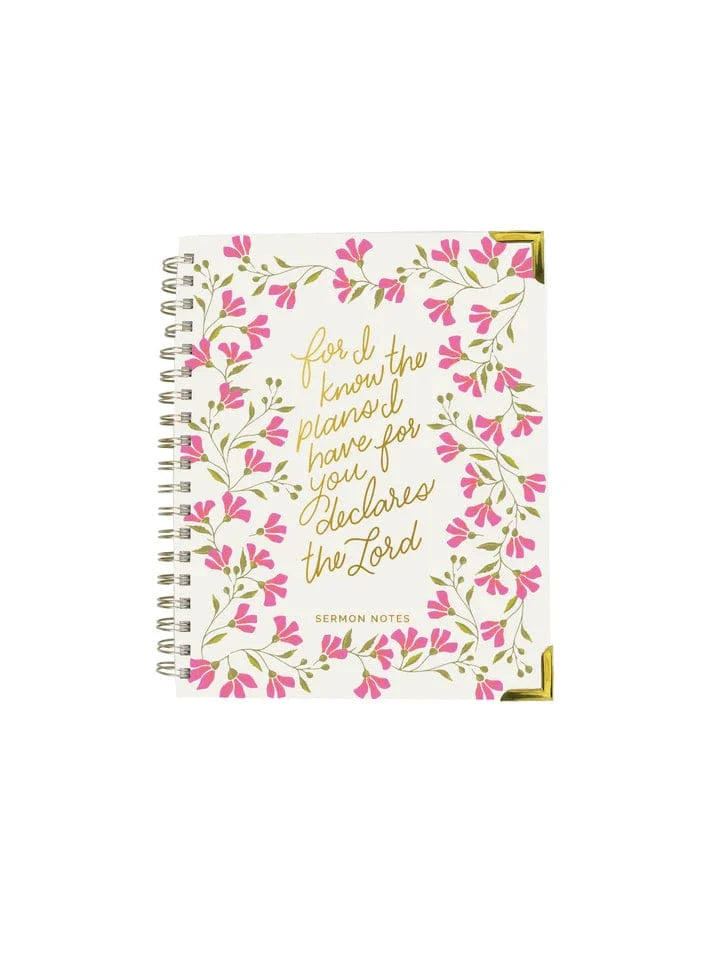 Sermon Notes Journal | For I Know The Plans