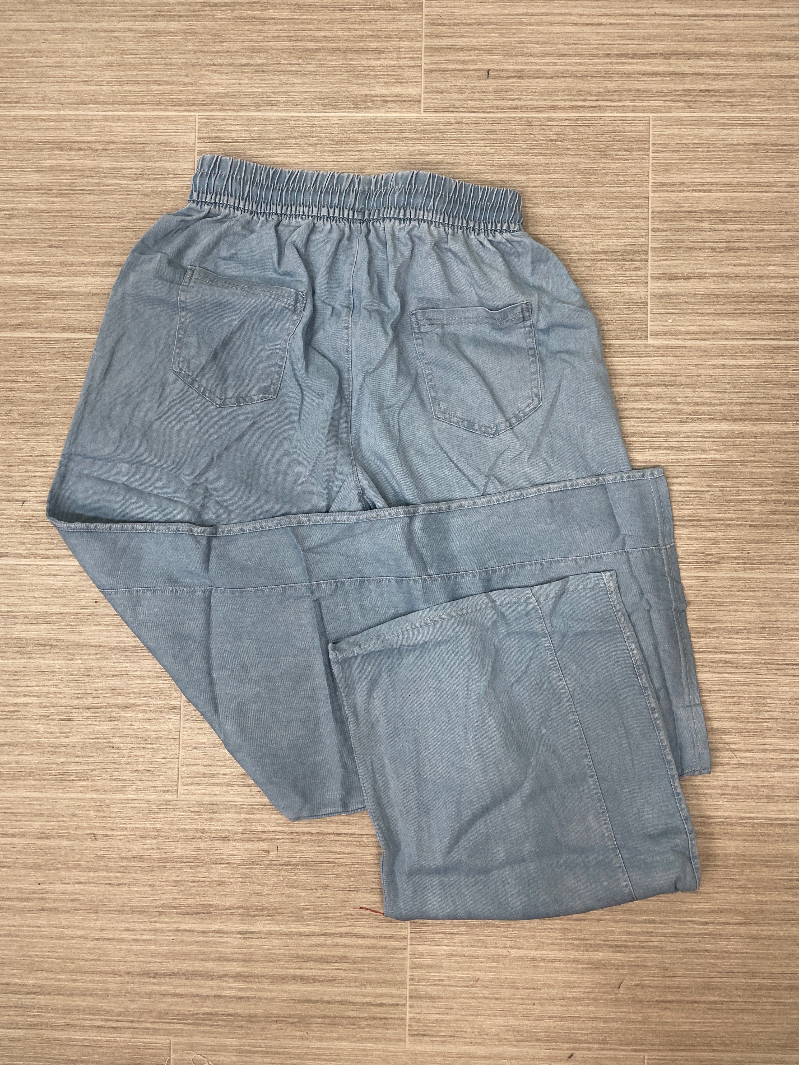 Light Denim Chambray Pant