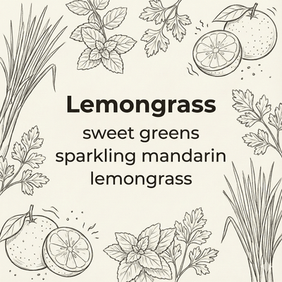 Lemongrass Soy Candle 5oz - Hand-Poured Michigan