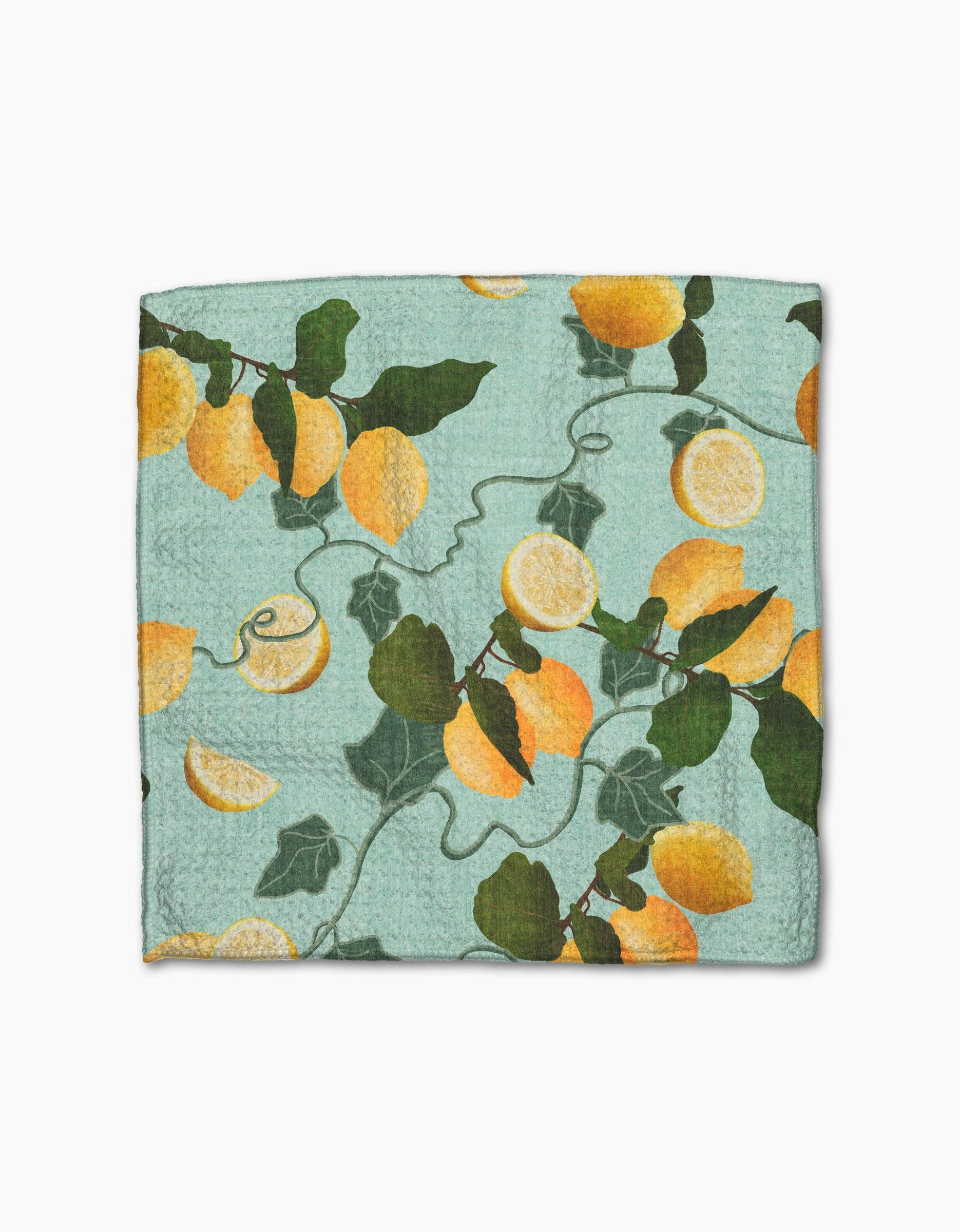 Geometry Amalfi Lemon Dishcloth Set