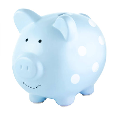 Polka Dot Piggy Bank: Pink