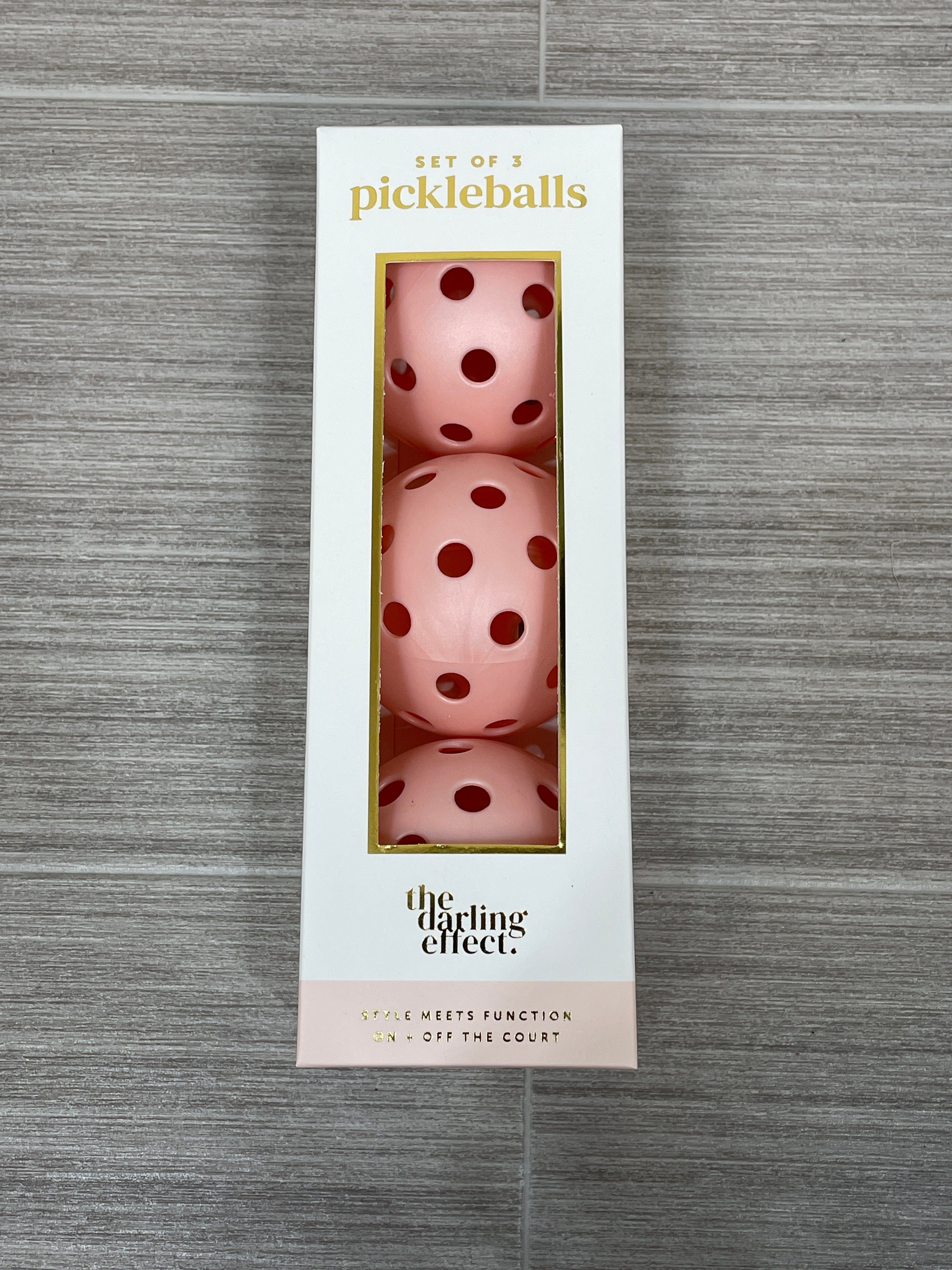 Pickleball Ball Set - Pink