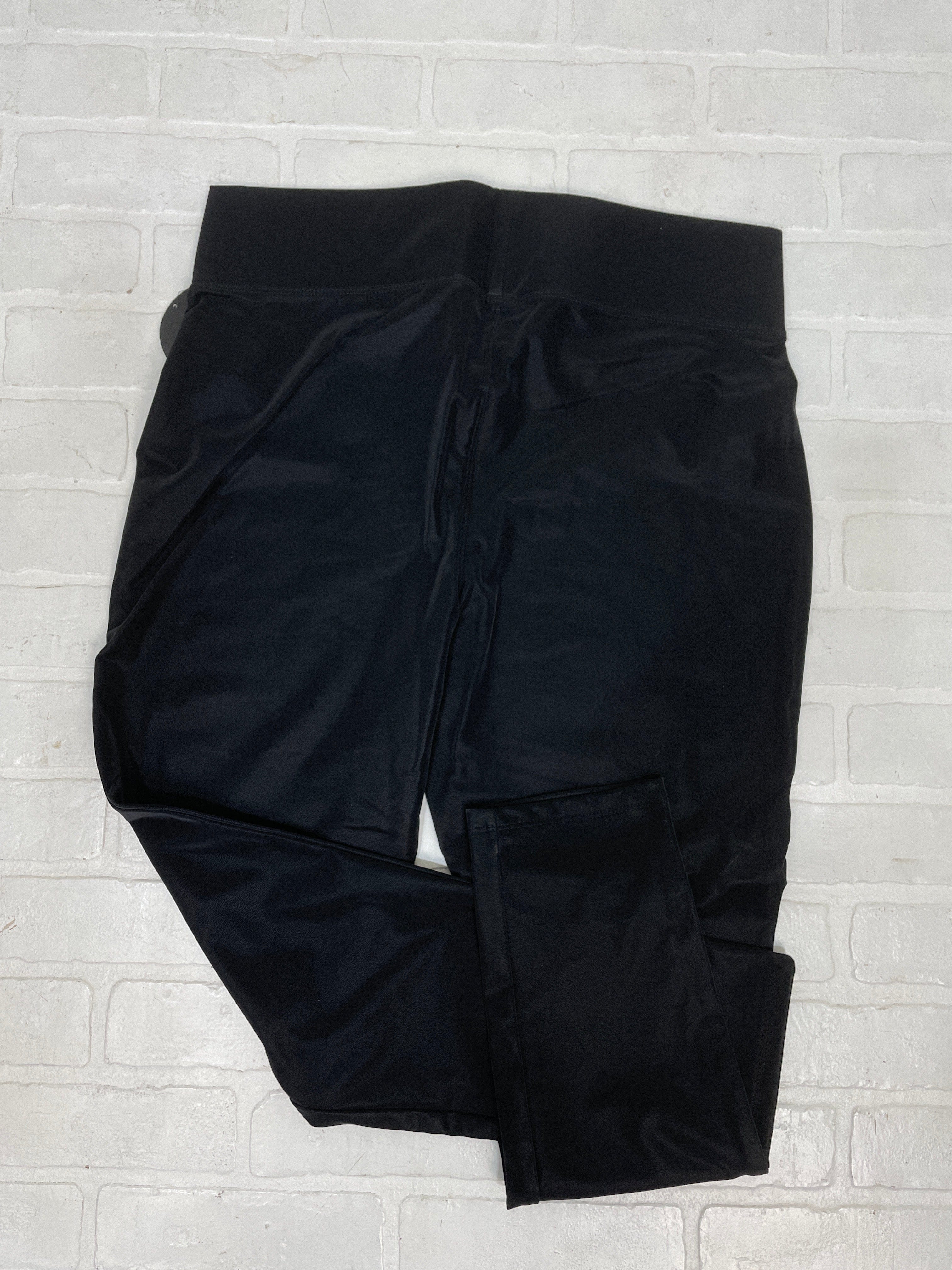 Black Silky Sheen Pant