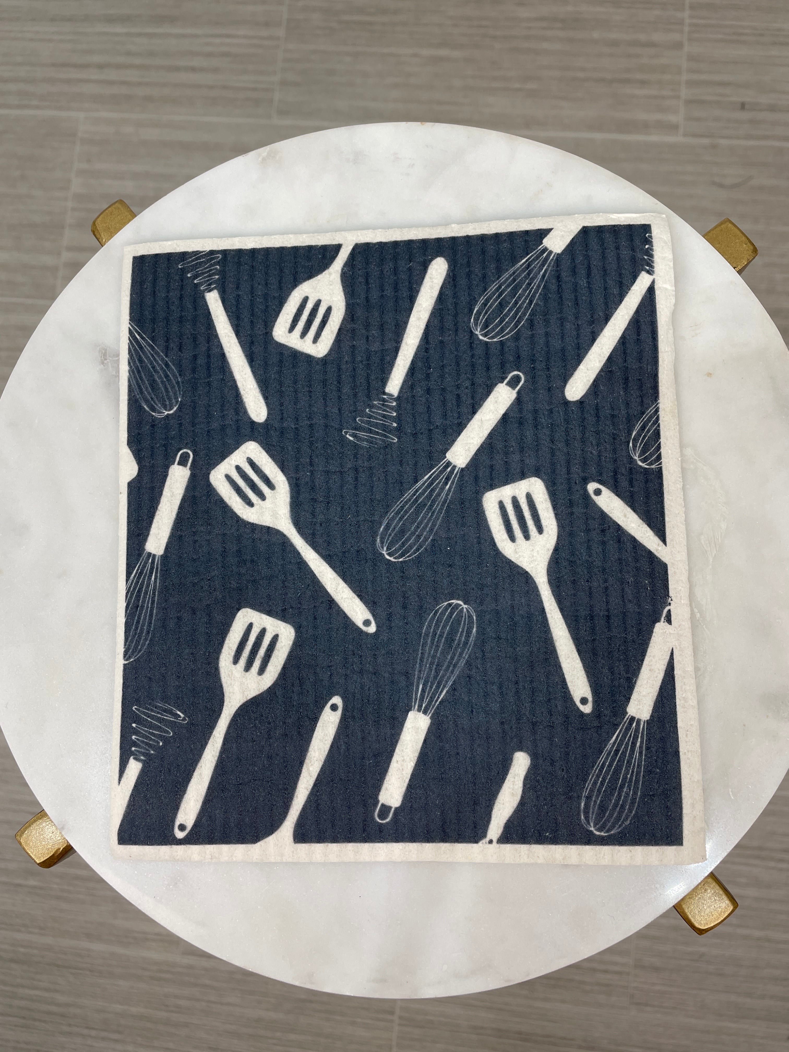 Tossed Reusable Sponge Cloth