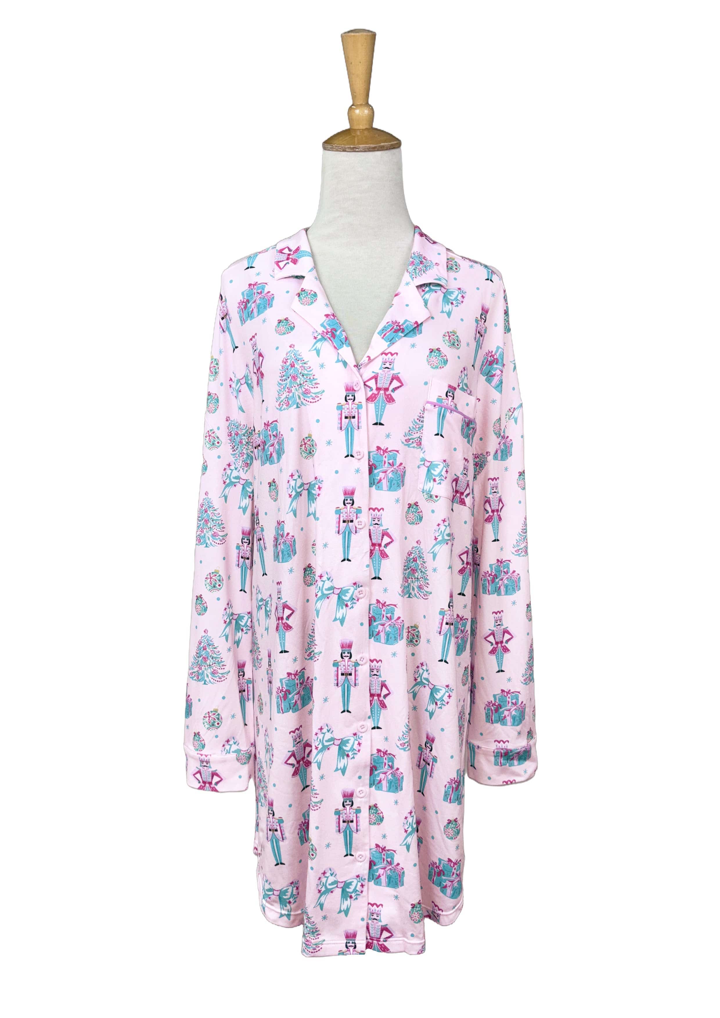 El Sugarplum Nutcracker Sleep Dress