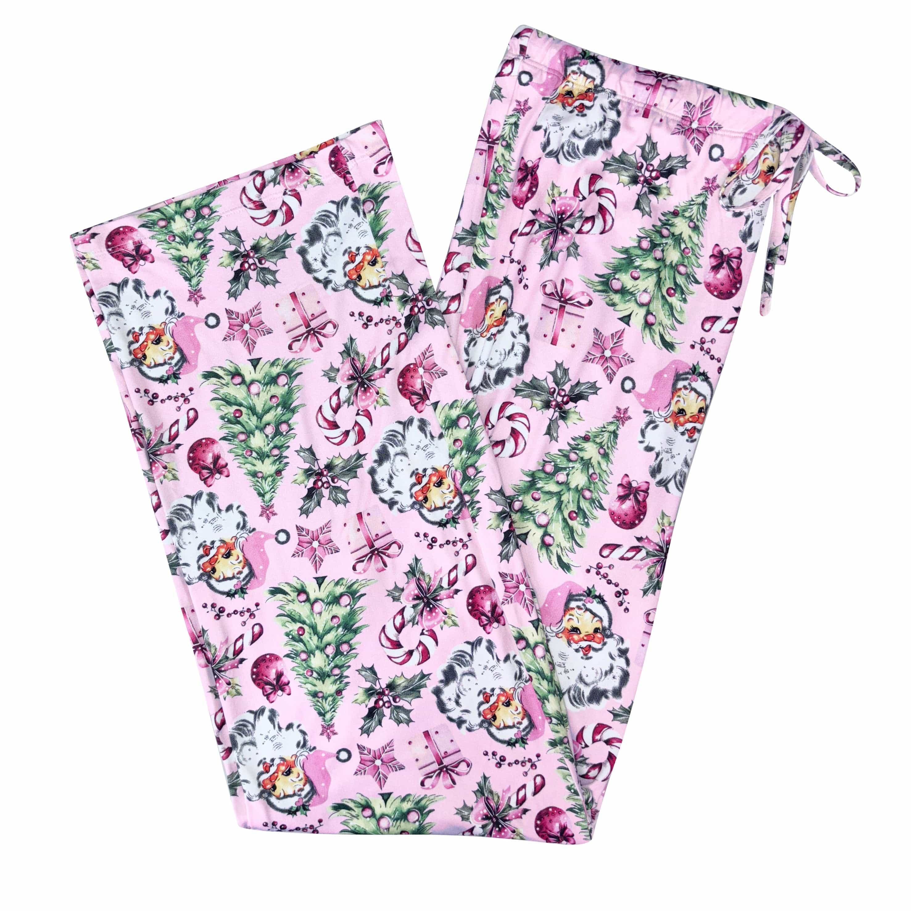 Pink Vintage Holiday Lounge Pants