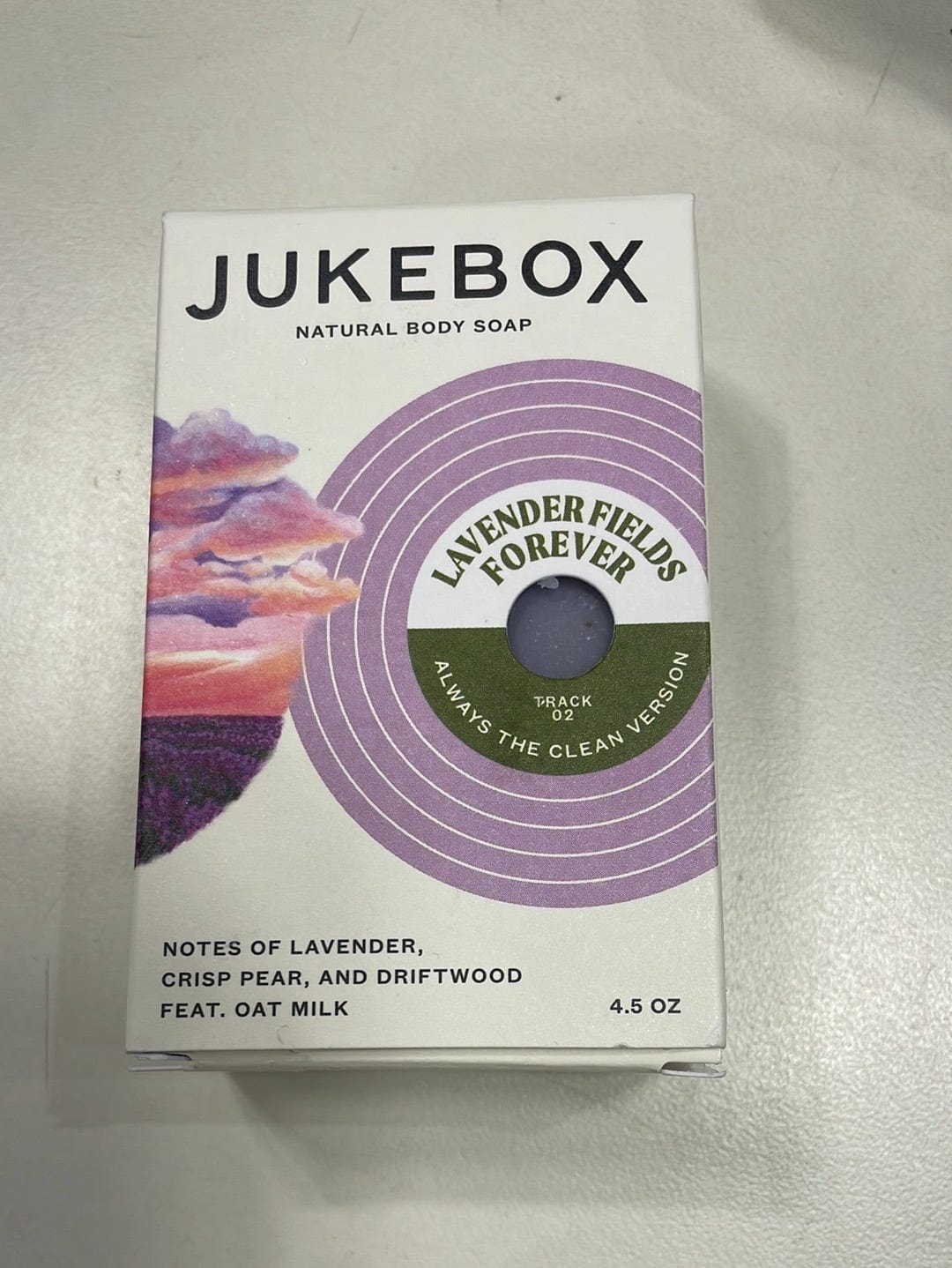 Lavender Fields Forever Jukebox Soap