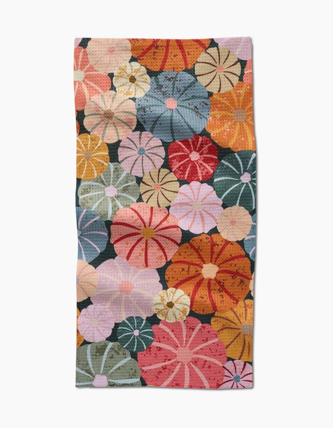 Geometry Gorgeous Gourds Bar Towel